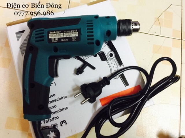 Máy khoan bê tông MAKTIA 6,5 LY chuyên dùng để khoan bê tông sắt, tường, gỗ, tôn, bắn vít.
