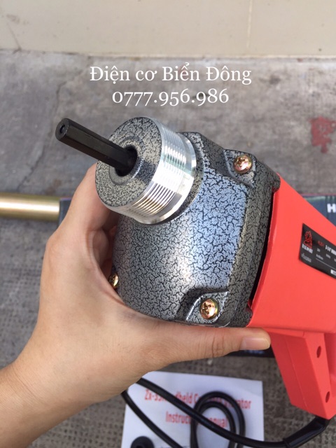 Máy đầm HALOSHI 760W có kèm dây dùi