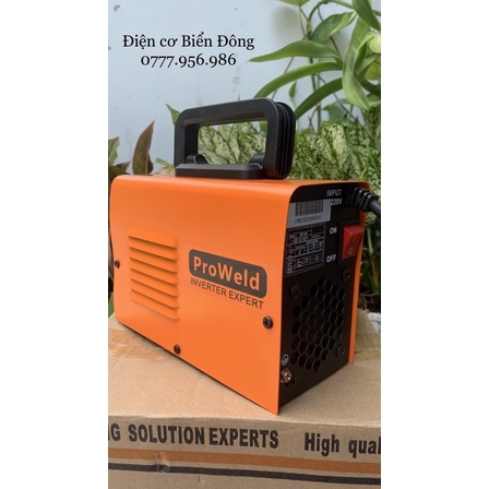 Máy Hàn điện tử mini PROWELD ZX7-228 hàn sắt, tôn trong gia đình và sản xuất Tặng bó 20 que Hàn