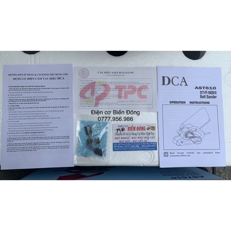 Máy chà nhám tăng DCA-610 1200W chà nhám,đánh bóng, làm sáng bề mặt bị nhám dễ dàng