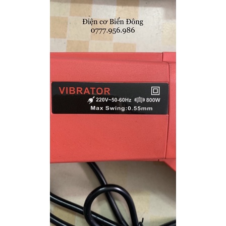Máy đầm VIBRATOR 800W có kèm dây dùi 1,2m