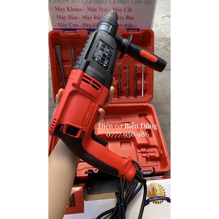 Tặng bộ mũi gài khoan và đục 200k Máy khoan Bêtông PANDA PA 2-26 DRE hộp lớn 3 chức năng khoan bê tông