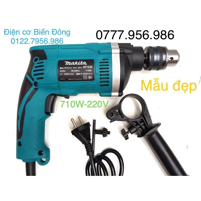 MÁY KHOAN BÊ TÔNG 13 LY MKT NEW khoan sắt, tường, gỗ, tôn, bắn vít Tặng mũi khoan 35k