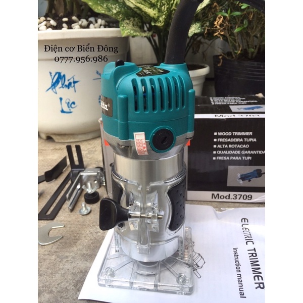 Máy Phay Gỗ MKT 6mm RT3709 máy soi hàng THÁI LAN nhỏ gọn,soi mộng gỗ, phay gỗ, tạo rãnh