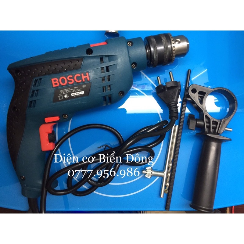 Máy khoan BOSH 13RE chuyên dùng khoan sắt tường Tặng kèm đầy đủ thướt đo, khóa khoan, mũi khoan