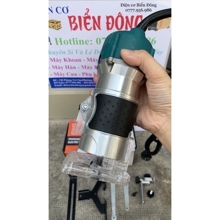 Máy Phay Gỗ Makita 6mm RT3709 máy soi THÁI LAN thiết kế nhỏ gọn soi mộng gỗ, phay gỗ, tạo rãnh