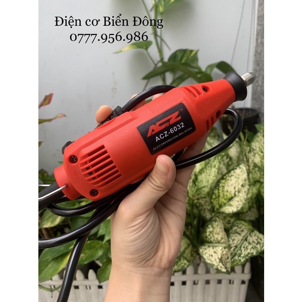 Máy mài khuôn ACZ 6032 mài, khoan, cắt, điêu khắc, làm lũa gỗ, đánh bóng, chà nhám trên gỗ, kim loại