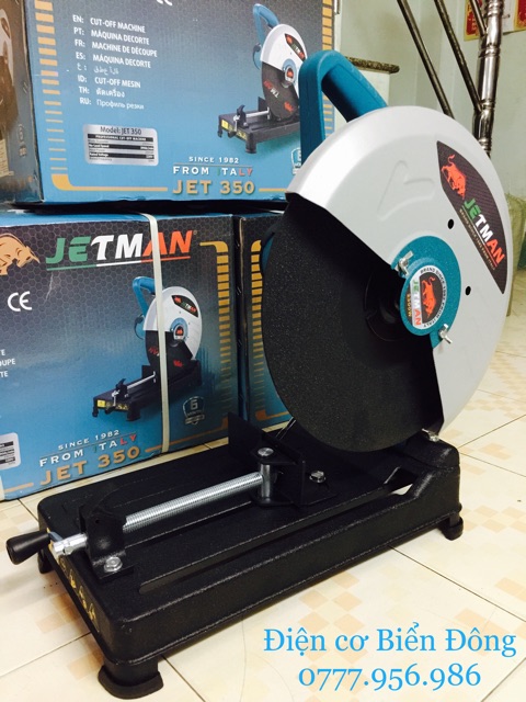 Máy cắt bàn chính hãng JETMAN Ý , đĩa cắt 355mm, 2300W