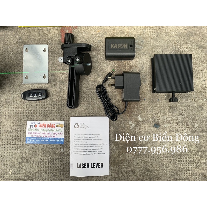 MÁY CÂN BẰNG LASER_12 TIA XANH KASON SIÊU NÉT