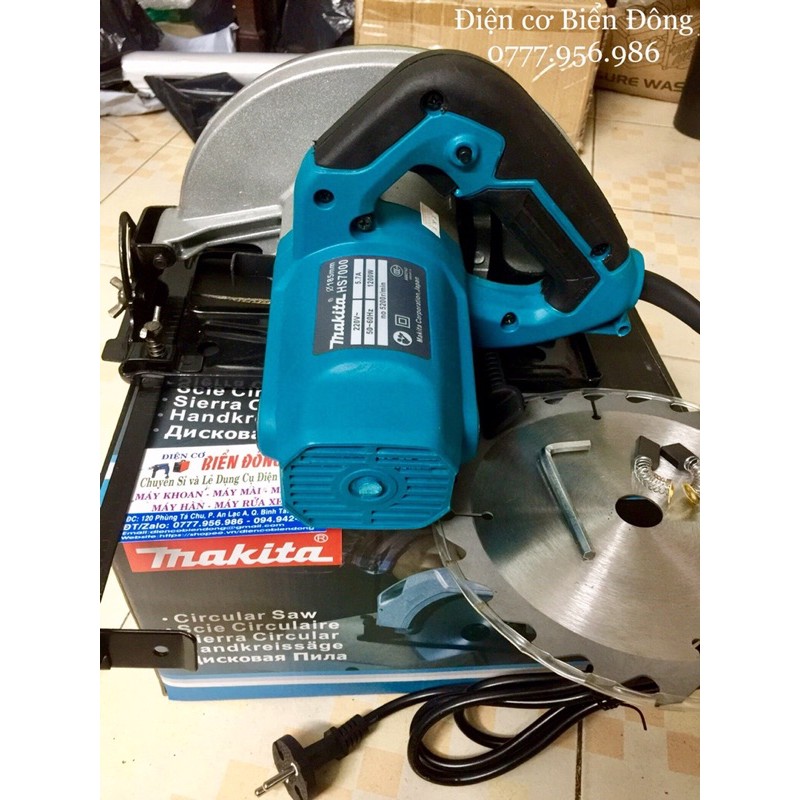 Máy cưa dĩa MKT HS 7000-185mmvới công suất 1200W mạnh mẽ, đáp ứng nhu cầu cưa nhiều loại gỗ khác nhau