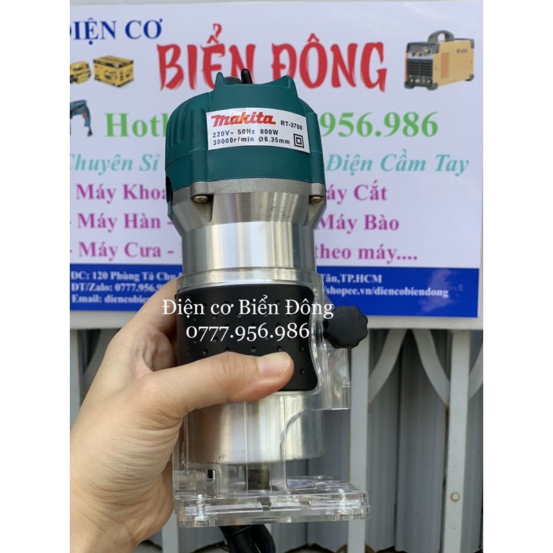 Máy Phay Gỗ MKT 6mm RT3709 máy soi THÁI LAN thiết kế nhỏ gọn soi mộng gỗ, phay gỗ, tạo rãnh