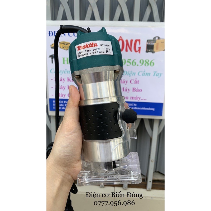 Máy Phay Gỗ MKT 6mm RT3709 máy soi THÁI LAN thiết kế nhỏ gọn soi mộng gỗ, phay gỗ, tạo rãnh