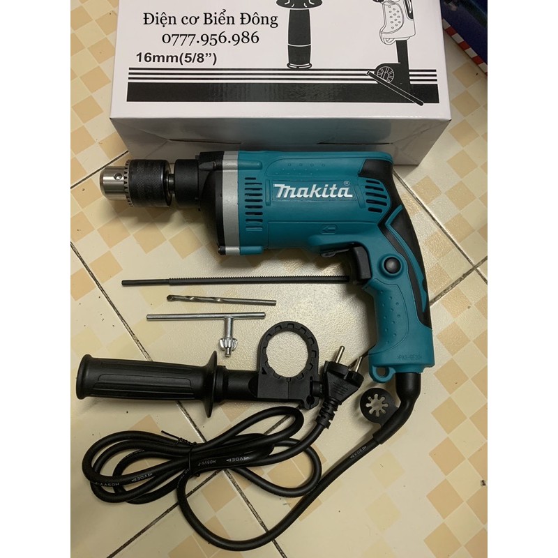 MÁY KHOAN BÊ TÔNG 13 LY MAKITA NEW khoan sắt, tường, gỗ, tôn, bắn vít. Tặng mũi khoan 35k 