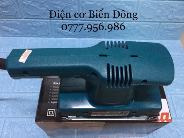 Máy chà nhám chữ nhật MAKITA 9035 đánh bật tối ưu các bề mặt nhám làm bóng mịn