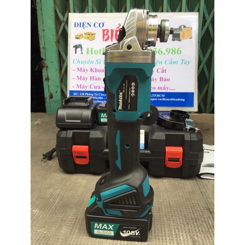 Máy Mài Góc Máy Cắt Dùng Pin MAKTIA 108VF - TỪ TÍNH, KHÔNG CHỔI THAN