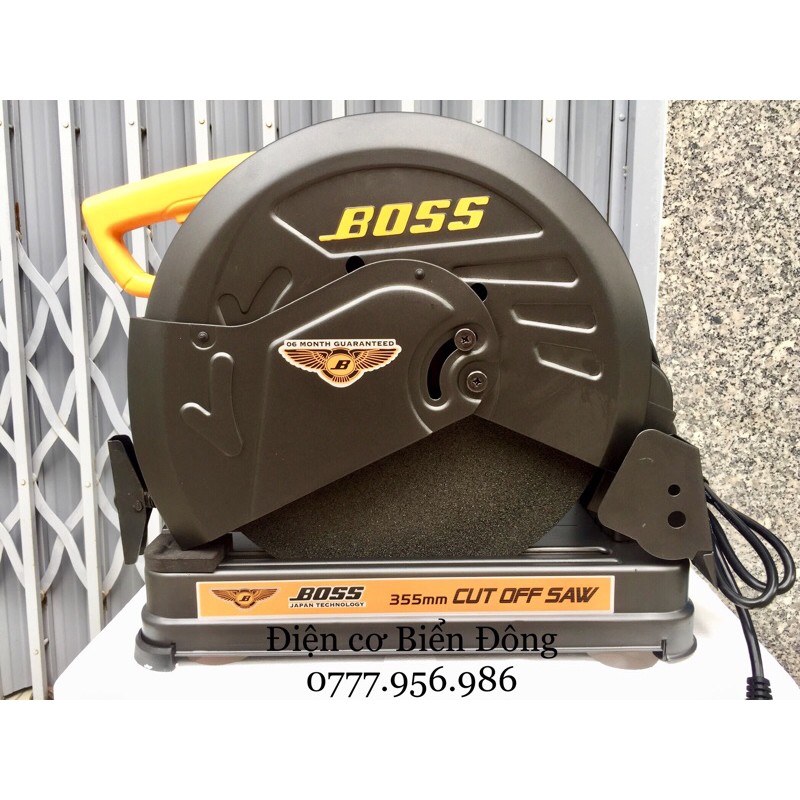 Máy cắt bàn BOSS 2800W BO-355 hàng loại 1, mẫu tiêu chuẩn, chuyên dùng để cắt kim loại..