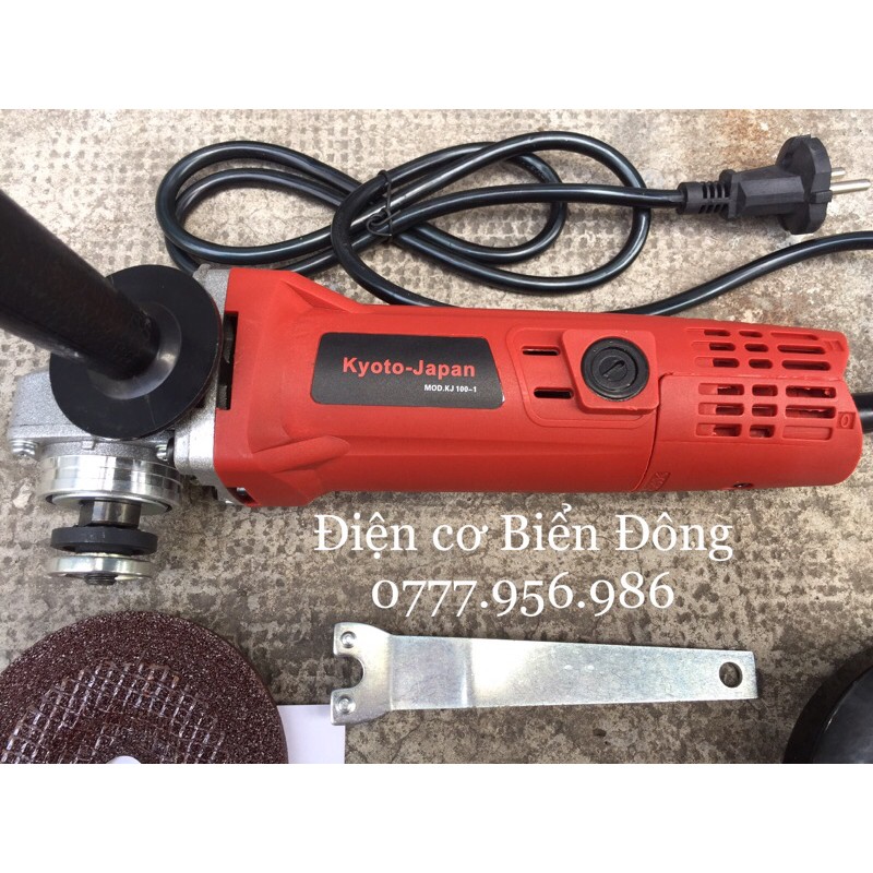 Máy mài 1 tấc KYOTO loại 1 mài và cắt sắt tường gỗ tôn Tặng đĩa mài 29k