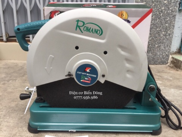 Máy cắt bàn chính hãng ROMANO Ý đĩa cắt 355mm 2500W