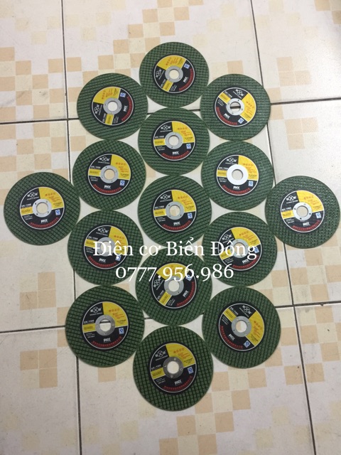 Đĩa cắt sắt lưới xanh Đài Loan PICC hàng cao cấp loại 1 dùng cho máy mài cắt 100mm