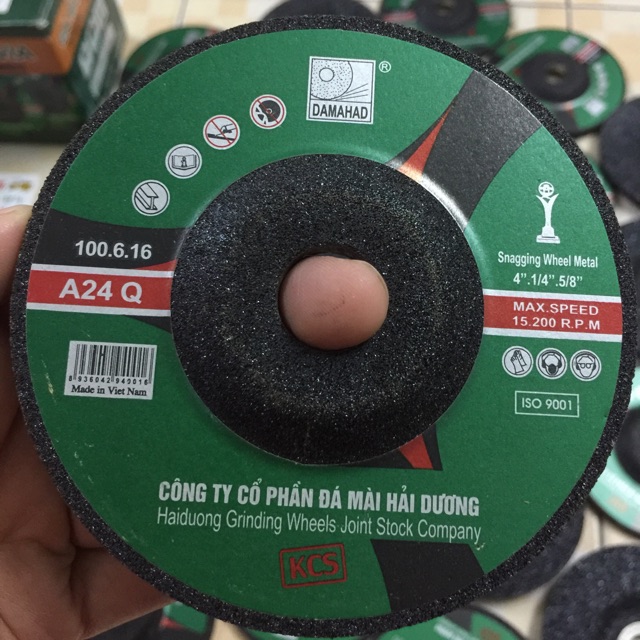 Đá cắt mài DAHAMA 100mm cao cấp loại 1 hàng VIỆT NAM chất lượng cao.