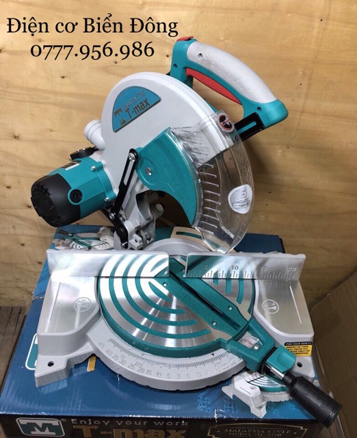 Máy cắt nhôm T-MAX dây curo đĩa cắt 255mm 1850W