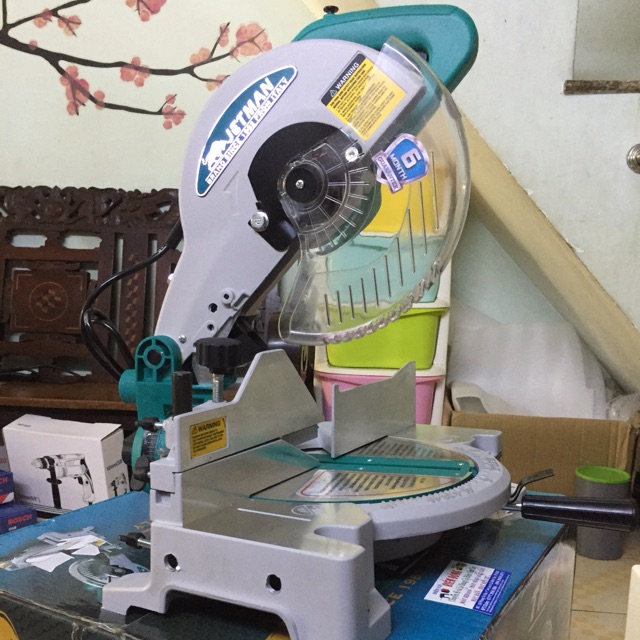 Máy cắt nhôm JETMAN cắt xoay 45 độ đĩa cắt 255 1800w