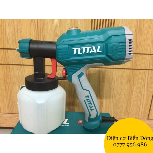 Máy phun sơn Total TT3506 450w phun sơn đồ vật sơn nội thất ngoại thất