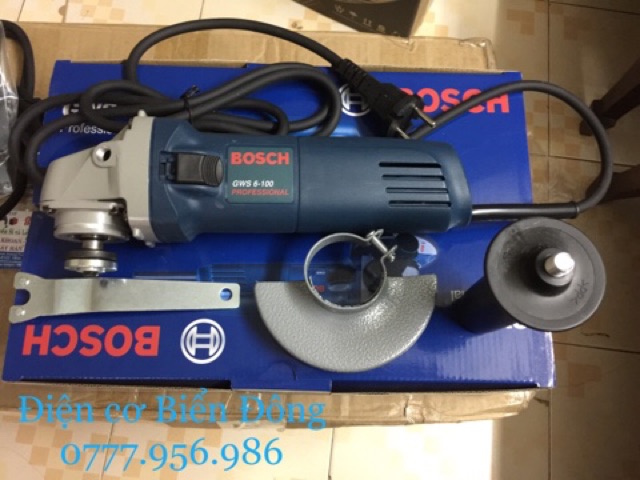 TẶNG ĐĨA MÀI 29k Máy mài BOSH 6-100 mẫu đẹp