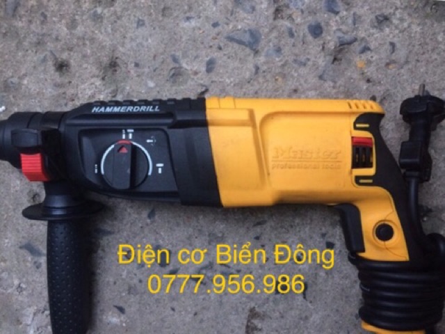Tặng mũi gài 50k Máy khoan Bêtông Master 3 chức năng 2-26 khoan sắt tường gỗ tôn