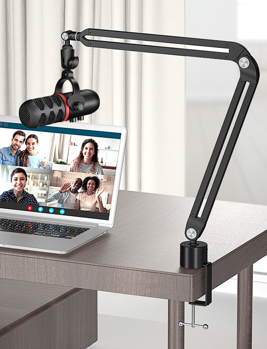 Giá đỡ mico kẹp bàn giá gắn micro Rodd AK45