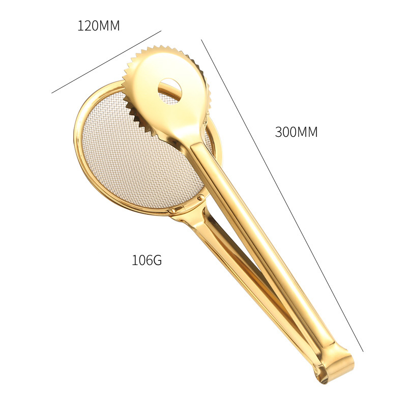 Kẹp gắp đồ chiên gắp beefsteak 30cm inox 304 OEM YSS01
