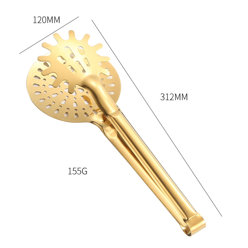 Kẹp gắp đồ chiên gắp beefsteak 30cm inox 304 OEM YSS01