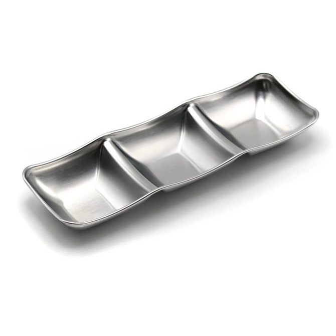 Khay đựng nước chấm nước sốt gia vị inox 304 CCD01