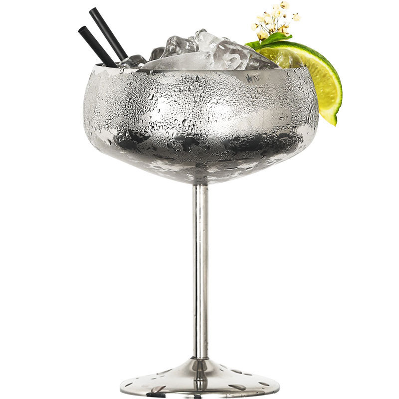 Ly cocktail inox 304 ly đựng thức uống pha chế có cồn BMT029