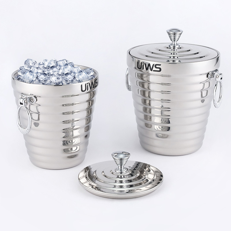 Xô đá 2 lớp cách nhiệt inox 304 cao cấp YG45124