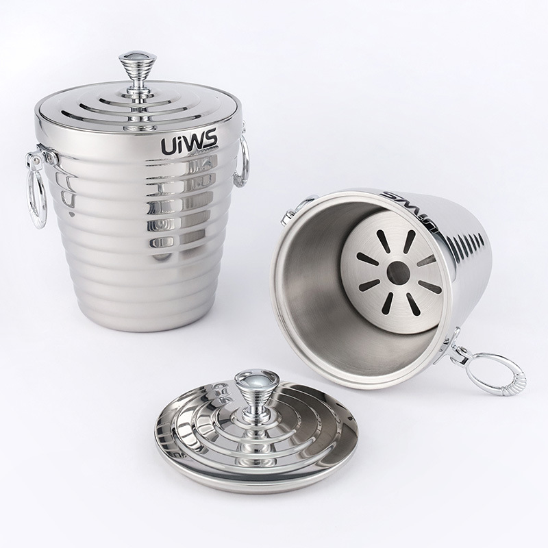 Xô đá 2 lớp cách nhiệt inox 304 cao cấp YG45124