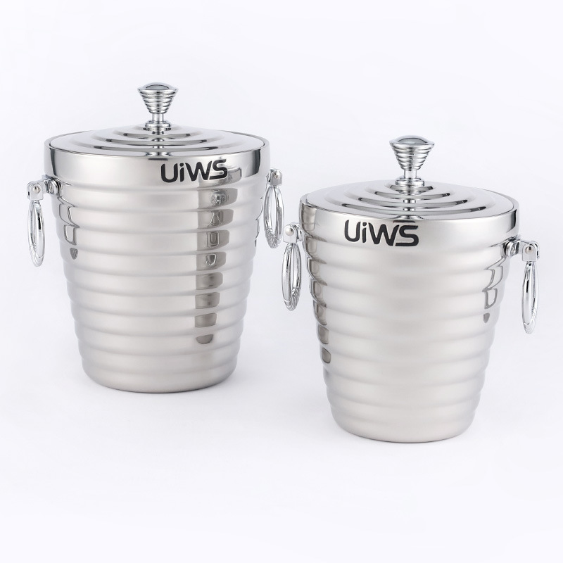 Xô đá 2 lớp cách nhiệt inox 304 cao cấp YG45124