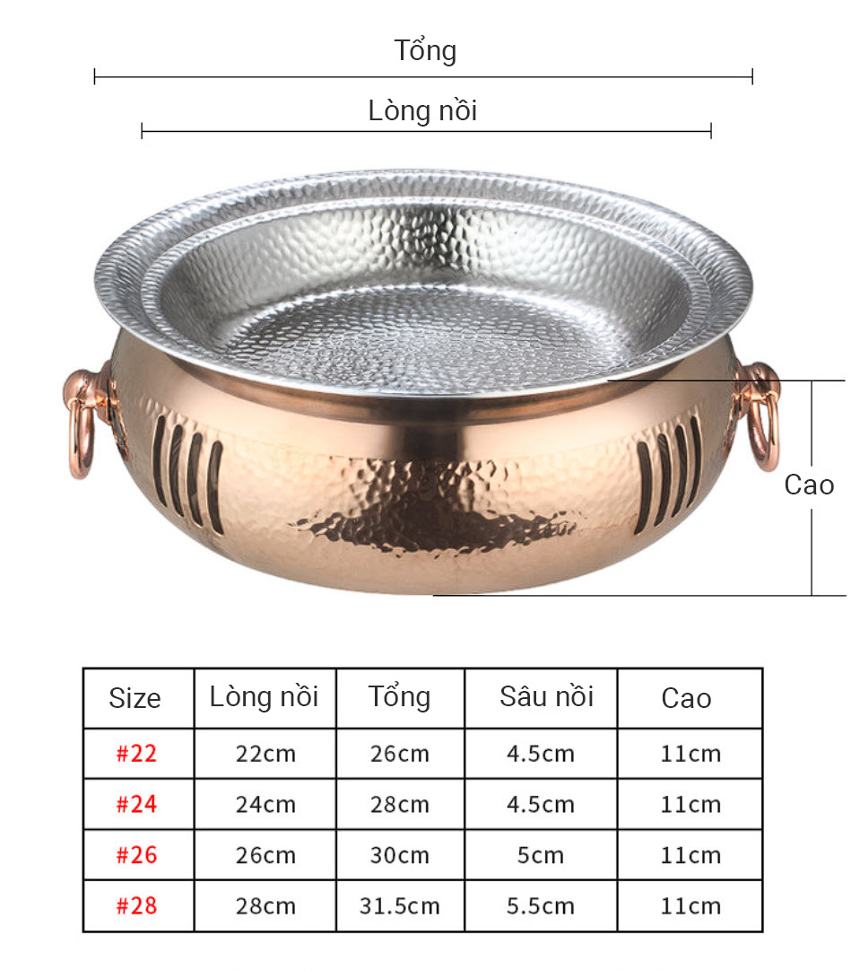 Nồi lẩu bếp cồn inox đẹp cao cấp cho nhà hàng SX668