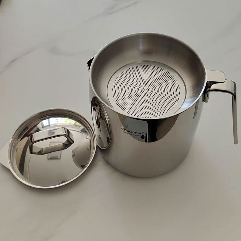 Ca inox 316 cao cấp siêu dày kèm nắp có vạch chia dung tích CMYH01