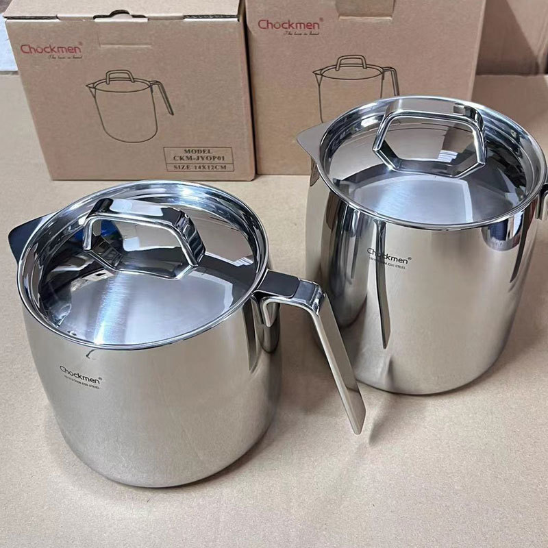Ca inox 316 cao cấp siêu dày kèm nắp có vạch chia dung tích CMYH01