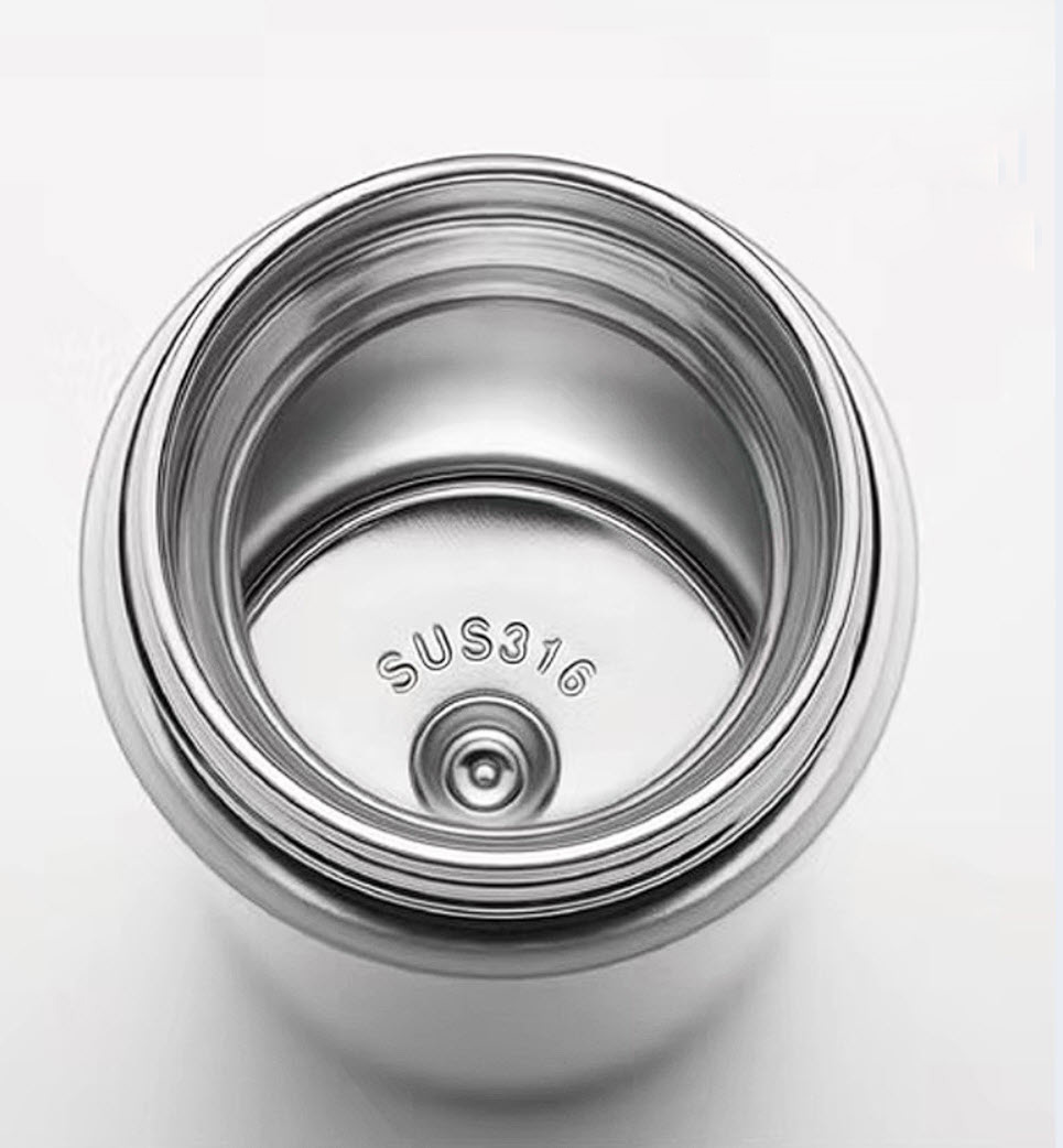 Bình lọc trà giữ nhiệt 400ml inox y tế 316 cao cấp H8133