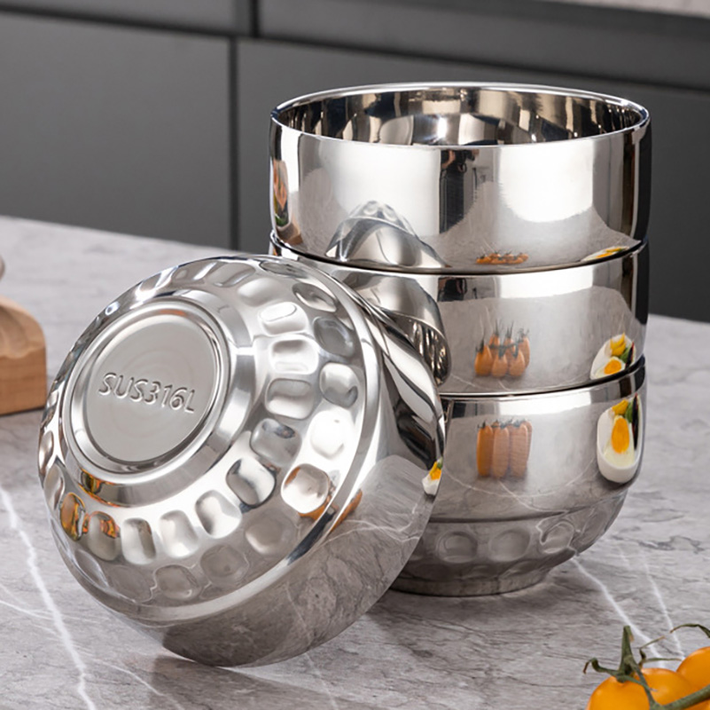 5 cái Chén inox y tế 316 đường kính 11cm 2 lớp 316ZSW