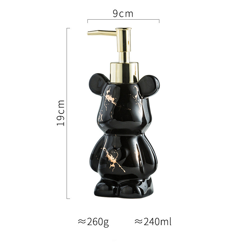 Bình đựng xà bông rửa tay 240ml sứ ceramic CFD011