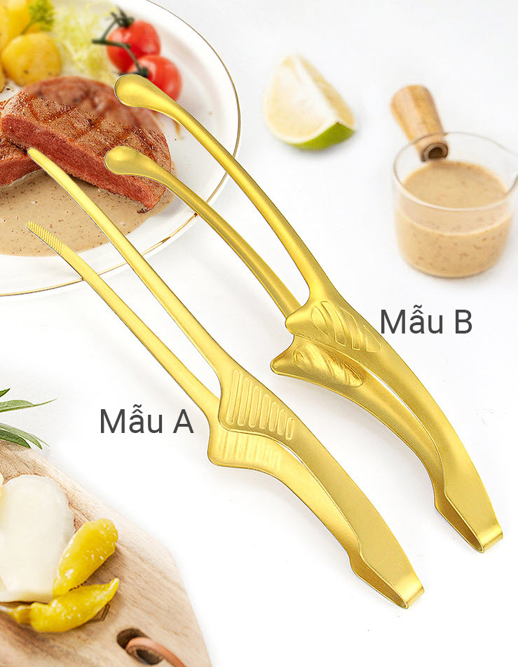 Kẹp gắp đồ nướng chuyên cho quán nướng inox 304 FMA002