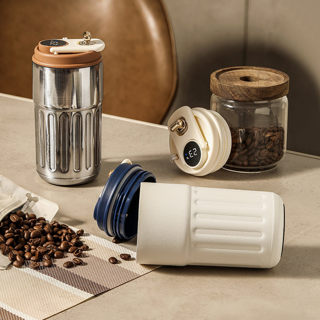 Ly giữ nhiệt inox 316 đựng cafe 450ml an toàn sức khỏe KL6699