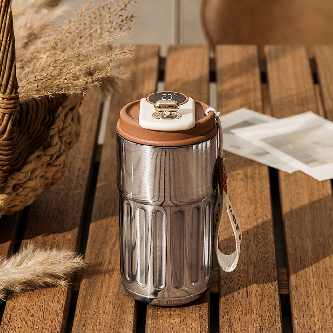 Ly giữ nhiệt inox 316 đựng cafe 450ml an toàn sức khỏe KL6699