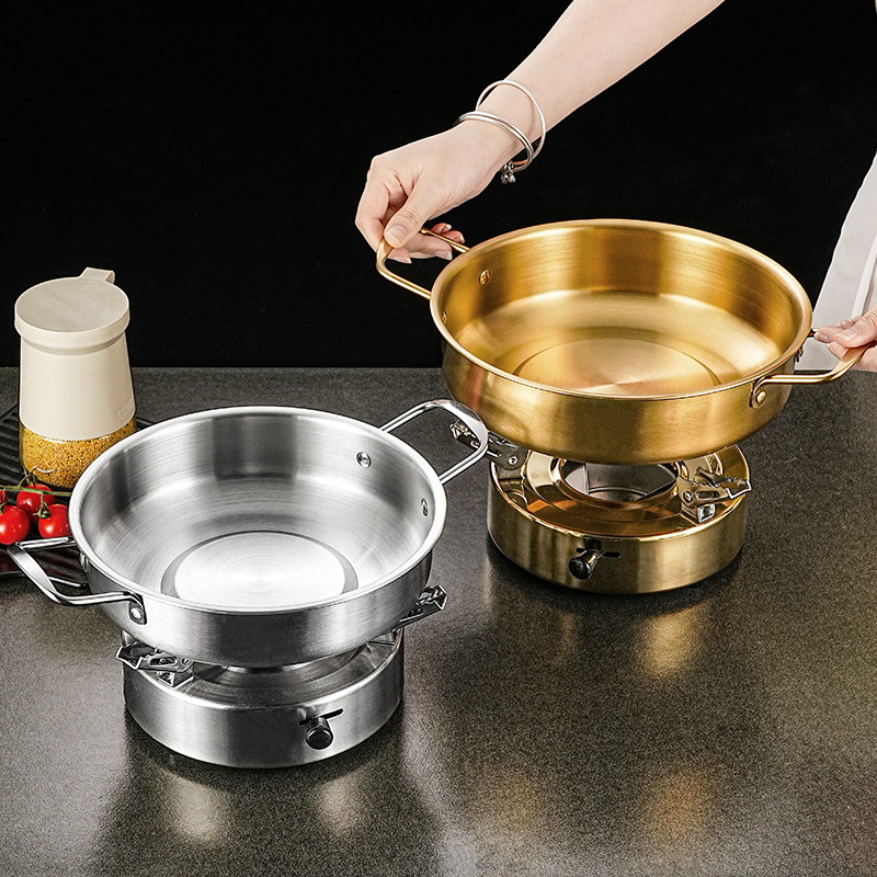 Nồi lẩu nhúng nấu mì cay nấu hải sản inox 201 XS012