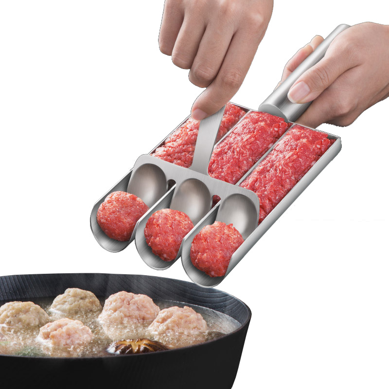 Dụng cụ làm thịt viên chả cá inox 304 YD011