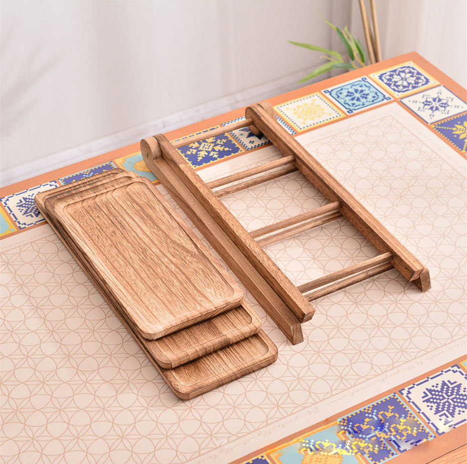 Kệ đựng bánh ngọt đồ tráng miệng buffet 3 tầng CP011