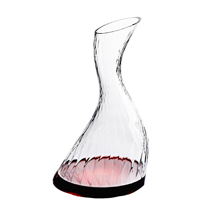Bình thở rượu vang pha lê bình chiết vang S-shaped 1500ml QDG01